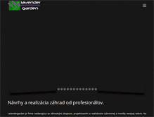 Tablet Screenshot of lavendergarden.sk